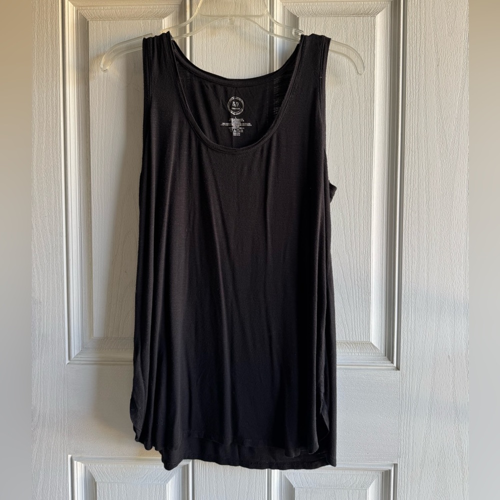 Maurices 24/7 Classic Black Tank Top